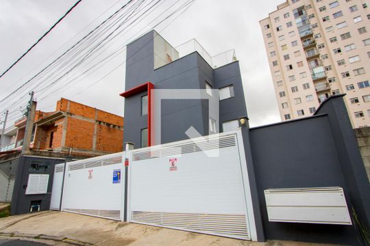 Fachada de apartamento à venda com 2 quartos, 70m² em Parque Sao Vicente, Santo André