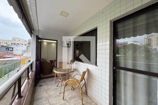 Varanda de apartamento à venda com 3 quartos, 82m² em Recreio dos Bandeirantes, Rio de Janeiro