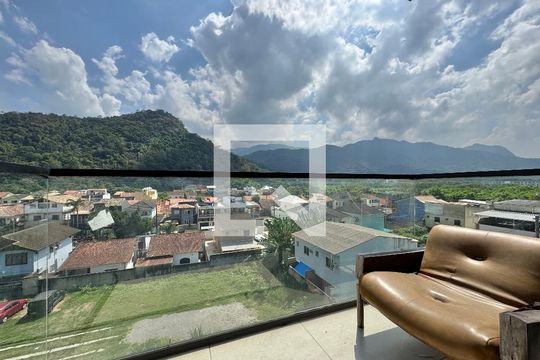 Varanda de apartamento à venda com 2 quartos, 55m² em Vargem Pequena, Rio de Janeiro