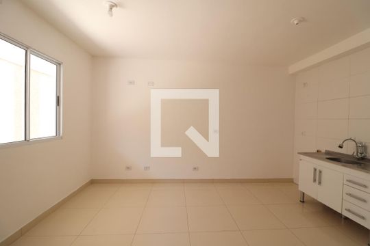 Sala/Cozinha de apartamento para alugar com 2 quartos, 45m² em Chácara Santo Antônio (zona Leste), São Paulo