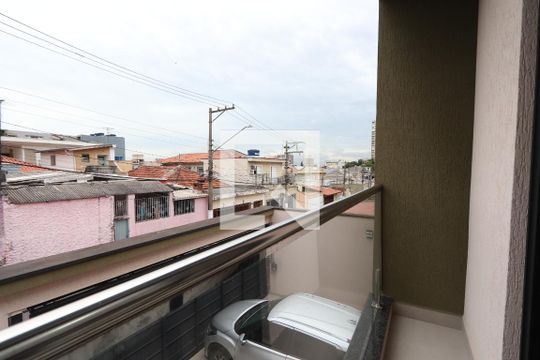 Varanda da Suíte de casa para alugar com 3 quartos, 110m² em Vila Macedopolis, São Paulo