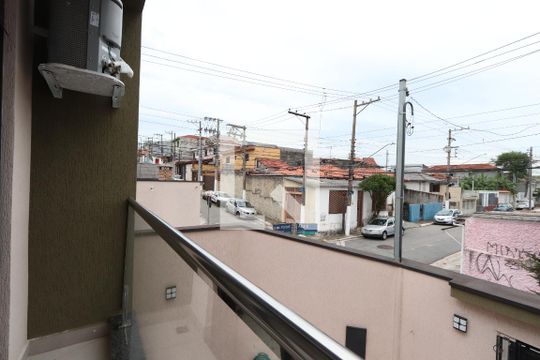 Varanda da Suíte de casa para alugar com 3 quartos, 110m² em Vila Macedopolis, São Paulo