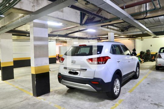 Garagem de casa de condomínio à venda com 2 quartos, 150m² em Parque Imperial, São Paulo