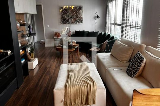 Sala de apartamento à venda com 2 quartos, 145m² em Panamby, São Paulo