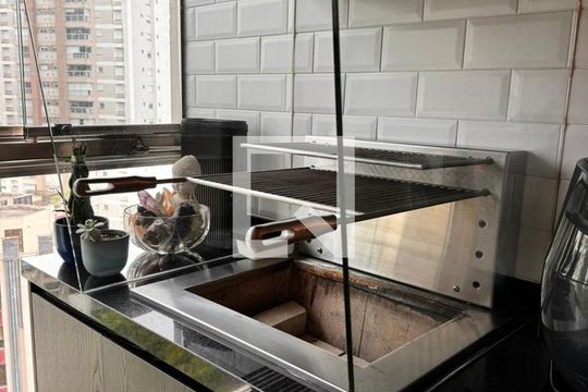 Área Gourmet de apartamento à venda com 2 quartos, 145m² em Panamby, São Paulo