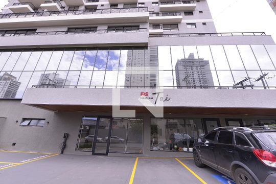 Fachada de apartamento para alugar com 1 quarto, 45m² em Setor Bueno, Goiânia
