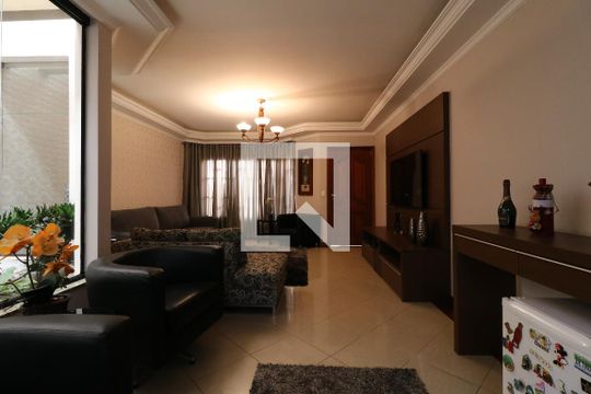 Sala de casa à venda com 3 quartos, 250m² em Jardim Bela Vista, Santo André