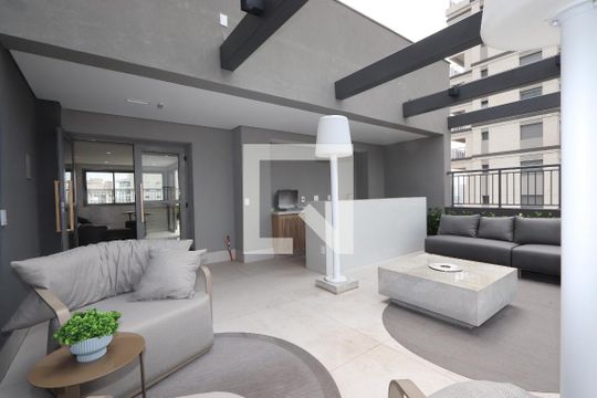 Área comum - Rooftop Lounge de kitnet/studio para alugar com 1 quarto, 30m² em Vila Mariana, São Paulo
