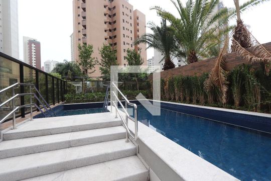 Área comum - Piscina de kitnet/studio para alugar com 1 quarto, 30m² em Vila Mariana, São Paulo