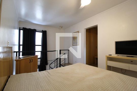 Quarto Suíte de apartamento para alugar com 1 quarto, 45m² em Vila Olímpia, São Paulo