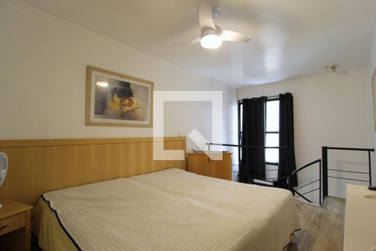 Quarto Suíte de apartamento para alugar com 1 quarto, 45m² em Vila Olímpia, São Paulo
