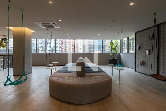 Área comum - Lounge de kitnet/studio à venda com 1 quarto, 21m² em Paraíso, São Paulo
