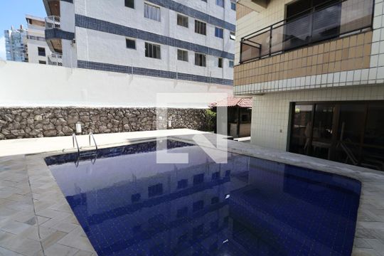Área comum - Piscina de apartamento para alugar com 4 quartos, 146m² em Tortuga, Guarujá
