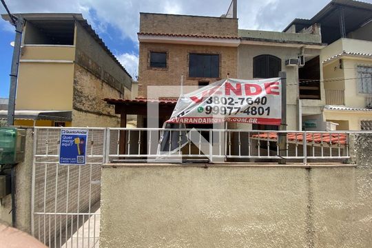 Fachada de casa de condomínio à venda com 3 quartos, 300m² em Jardim Guanabara, Rio de Janeiro