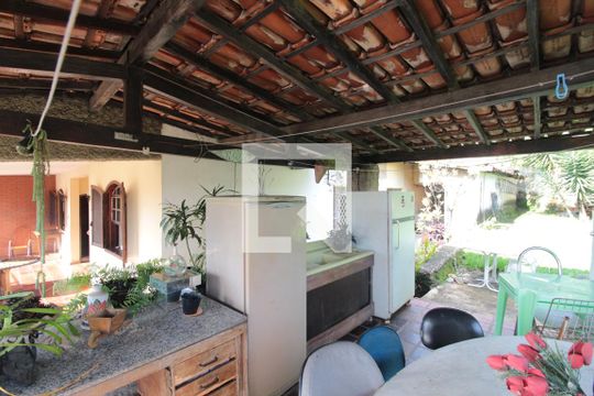 Área Gourmet de casa à venda com 4 quartos, 435m² em Indaiá, Belo Horizonte