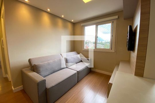 Sala de apartamento à venda com 2 quartos, 47m² em Canudos, Novo Hamburgo