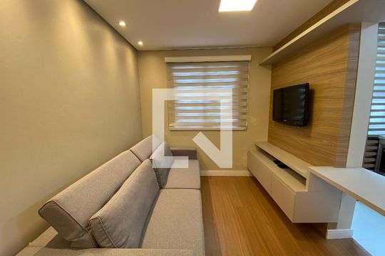 Sala de apartamento à venda com 2 quartos, 47m² em Canudos, Novo Hamburgo