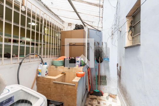 Área de Serviço de apartamento à venda com 2 quartos, 60m² em Grajaú, Rio de Janeiro