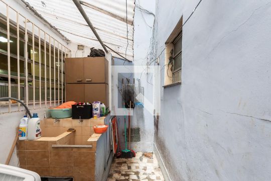 Área de Serviço de apartamento à venda com 2 quartos, 60m² em Grajaú, Rio de Janeiro
