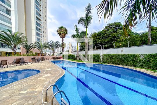 Área comum - Piscina de apartamento à venda com 3 quartos, 107m² em Vila Lucia Elvira, São Paulo