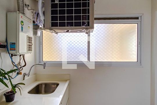 Área de Serviço de apartamento à venda com 3 quartos, 107m² em Vila Lucia Elvira, São Paulo