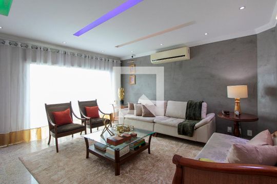 Sala de casa de condomínio à venda com 6 quartos, 506m² em Anil, Rio de Janeiro