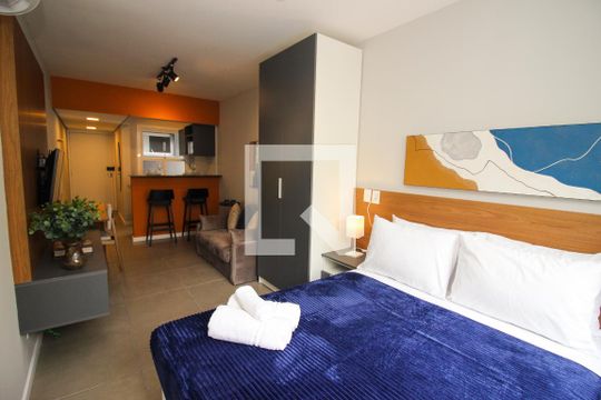 Sala/Quarto de apartamento para alugar com 1 quarto, 30m² em Centro Histórico, Porto Alegre