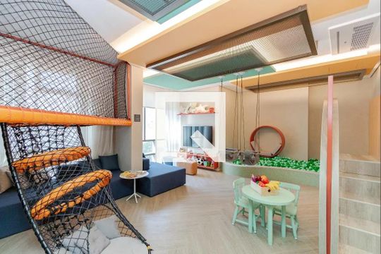 Área comum - Brinquedoteca de apartamento para alugar com 2 quartos, 74m² em Jardim das Acacias, São Paulo