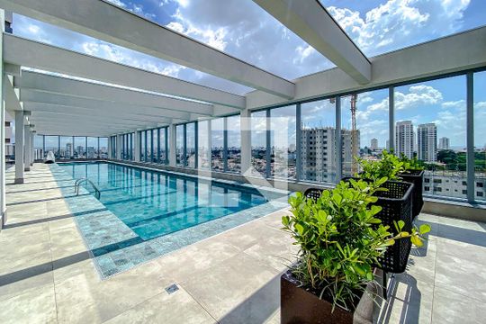 Área comum - Piscina de kitnet/studio à venda com 1 quarto, 25m² em Vila Mariana, São Paulo