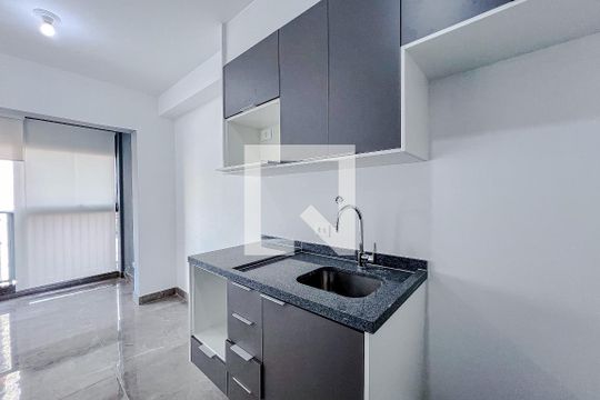 Cozinha de kitnet/studio à venda com 1 quarto, 25m² em Vila Mariana, São Paulo