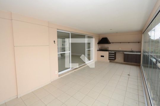 Varanda gourmet de apartamento para alugar com 4 quartos, 163m² em Campo Grande, São Paulo