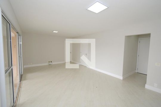 Sala de apartamento para alugar com 4 quartos, 163m² em Campo Grande, São Paulo