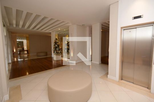 Hall social de apartamento para alugar com 4 quartos, 163m² em Campo Grande, São Paulo