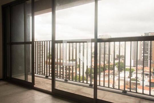 Varanda do Studio de kitnet/studio à venda com 1 quarto, 25m² em Vila Clementino, São Paulo