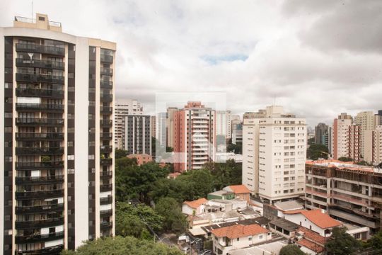 Vista da Varanda do Studio de kitnet/studio à venda com 1 quarto, 27m² em Vila Clementino, São Paulo