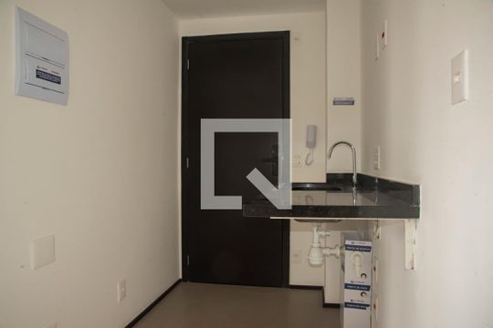 Cozinha de kitnet/studio à venda com 1 quarto, 27m² em Vila Clementino, São Paulo