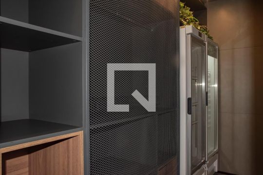 Área comum - Delivery room de kitnet/studio à venda com 1 quarto, 21m² em Vila Clementino, São Paulo