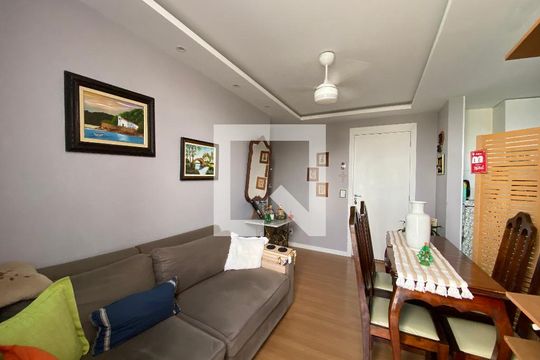 Sala de apartamento à venda com 2 quartos, 50m² em Engenho Novo, Rio de Janeiro