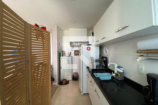 Cozinha e Área de Serviço de apartamento à venda com 2 quartos, 50m² em Engenho Novo, Rio de Janeiro