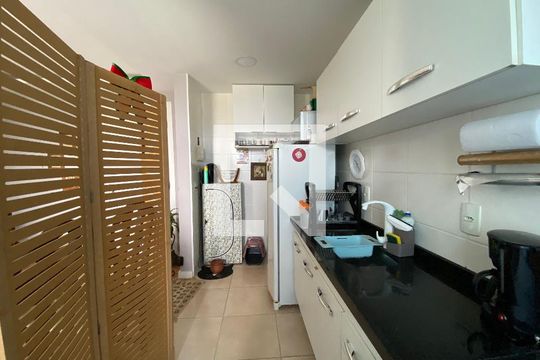 Cozinha e Área de Serviço de apartamento à venda com 2 quartos, 50m² em Engenho Novo, Rio de Janeiro