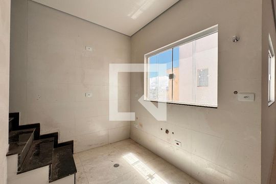 Cozinha de apartamento à venda com 2 quartos, 94m² em Parque das Nações, Santo André