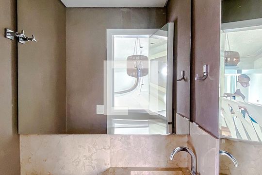 Lavabo de apartamento à venda com 3 quartos, 123m² em Mooca, São Paulo