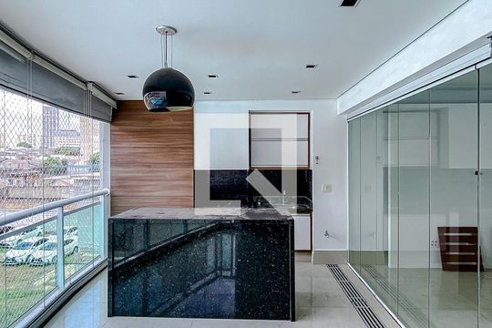Varanda da Sala de apartamento à venda com 3 quartos, 123m² em Mooca, São Paulo