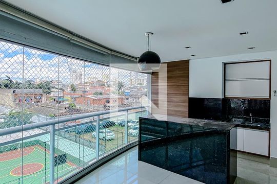 Varanda da Sala de apartamento à venda com 3 quartos, 123m² em Mooca, São Paulo