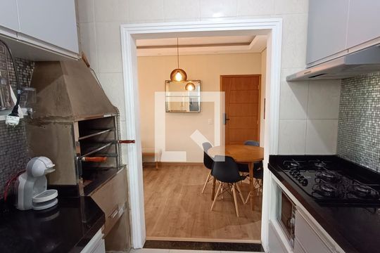 Cozinha de apartamento para alugar com 2 quartos, 60m² em Vila Barcelona, Sorocaba