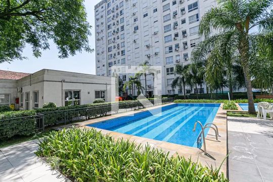 Área comum - Piscina de apartamento à venda com 2 quartos, 56m² em Partenon, Porto Alegre