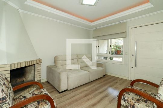 Sala de casa de condomínio à venda com 3 quartos, 247m² em Sarandi, Porto Alegre