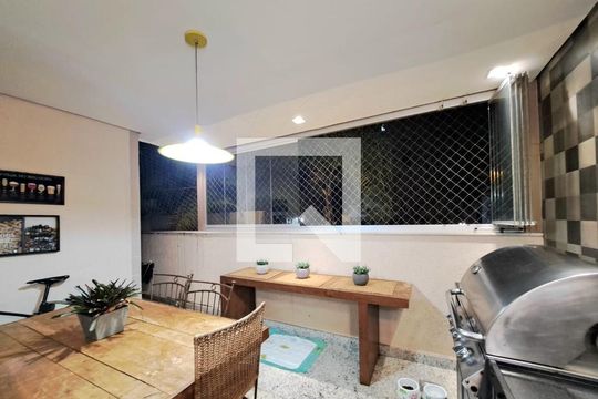 Sala de Jantar de apartamento à venda com 3 quartos, 112m² em Buritis, Belo Horizonte
