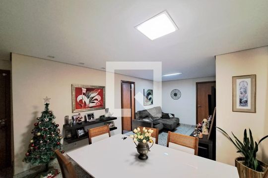 Sala de Jantar de apartamento à venda com 3 quartos, 112m² em Buritis, Belo Horizonte