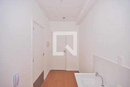 Cozinha de kitnet/studio à venda com 1 quarto, 17m² em Vila Andrade, São Paulo